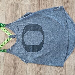 Nike Oregon Ducks Women's Gray Tank Top, Size Small